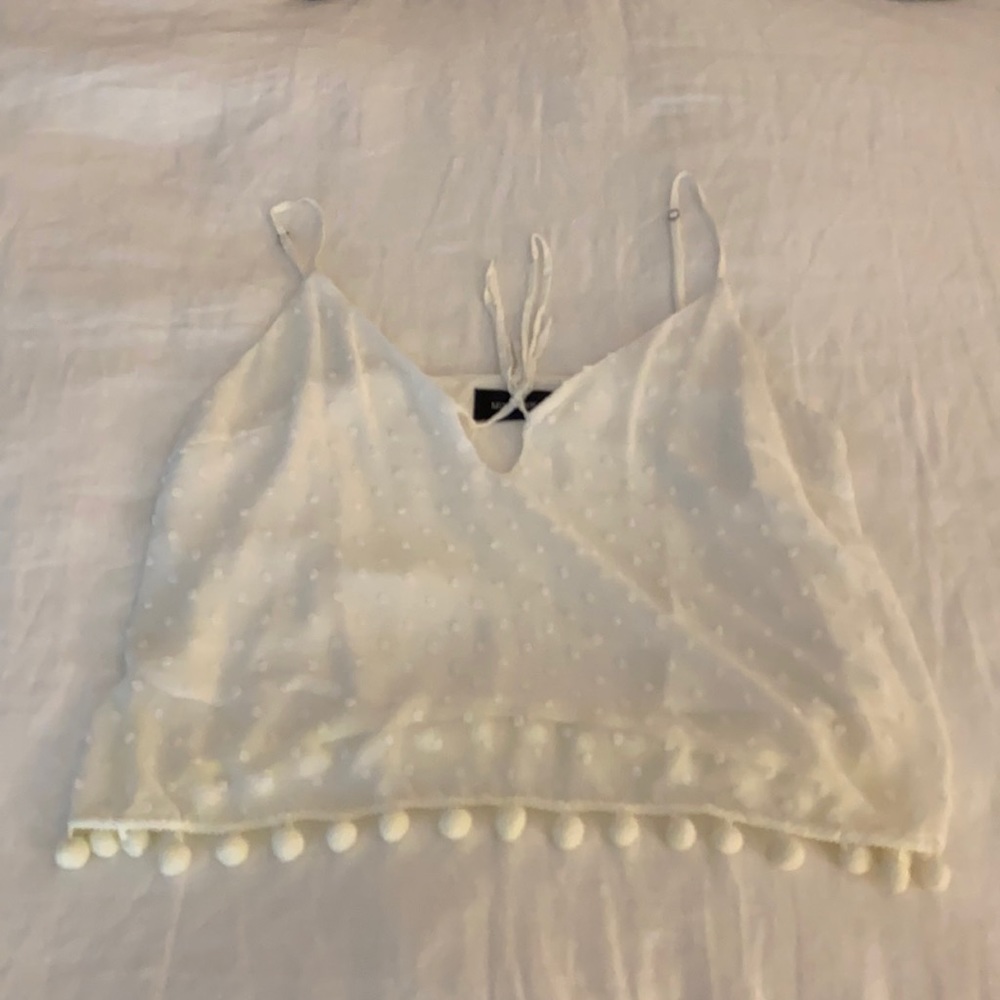 Minkpink tank with keyhole